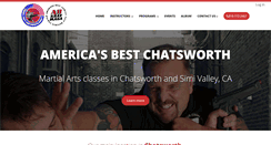 Desktop Screenshot of chatsworthkarate.com