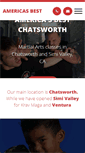 Mobile Screenshot of chatsworthkarate.com